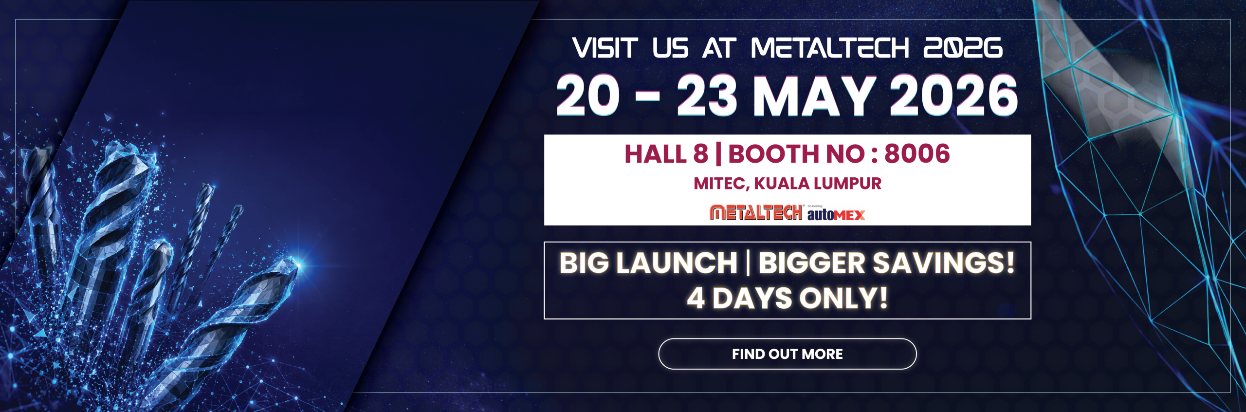 We’re Back at Metaltech 2026 — Bigger, Bolder & Ready for You.